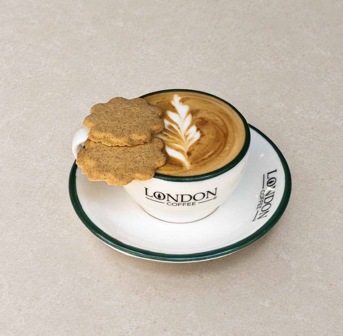 Zencefilli Cookie Latte
